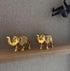 Brass Elephant Idol Pair
